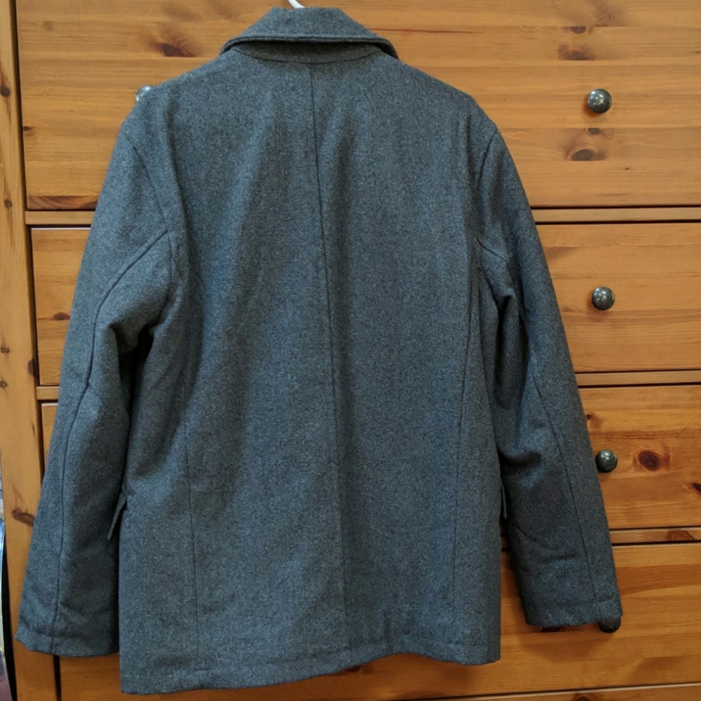 Men's Pea Coat - Picture 2 of 2
